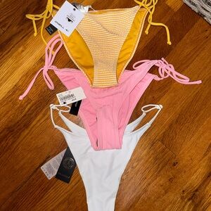 O'Neill Kids One Piece - Pink, Yellow, and White